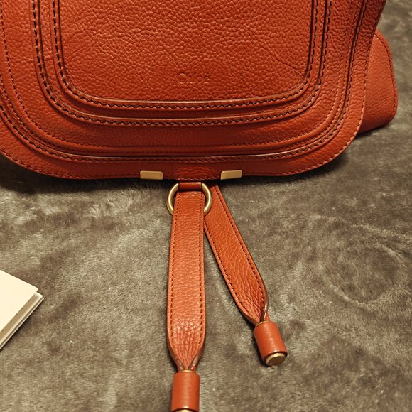 Chloe Marcie Bag in Grained Leather - Picture 5 of 13